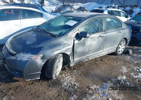 2011 Honda Civic Lx из США, поврежденный, VIN 19XFA1F54BE012890